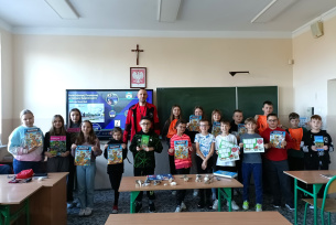 Prezentacja i konkurs wiedzy o regionie świętokrzyskim w Szkole Podstawowej im. Batalionów Chłopskich w Sadowiu