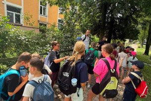 Spacery po mieście na półkoloniach Letnia Akademia w CTH i SOWA