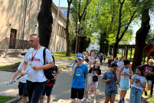 Spacery po mieście na półkoloniach Letnia Akademia w CTH i SOWA