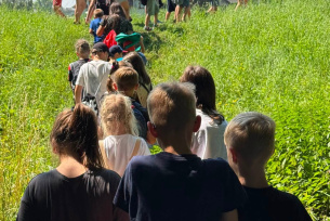 Spacery po mieście na półkoloniach Letnia Akademia w CTH i SOWA