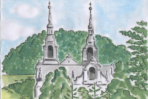 kościół w Bałtowie