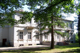 Elewacja południowa pałacu Wielopolskich