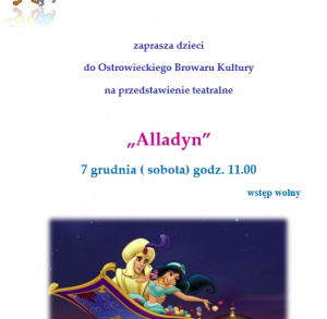 Spektakl teatralny "Alladyn"
