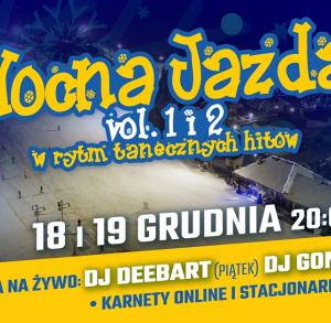 Nocna jazda w Bałtowie