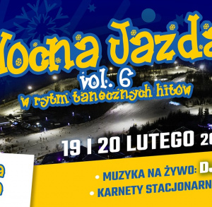 Nocna jazda w Bałtowie