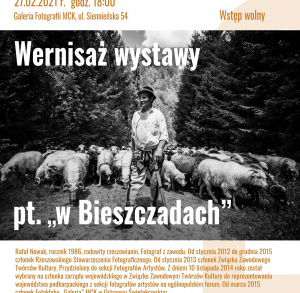 Wernisaż wystawy "w Bieszczadach"
