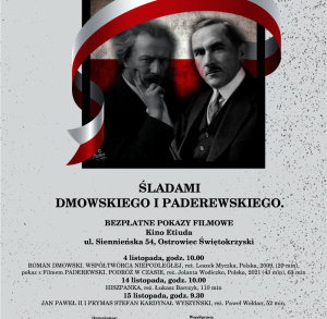 KALEJDOSKOP HISTORYCZNY – DARMOWE POKAZY FILMOWE W OSTROWCU ŚWIĘTOKRZYSKIM