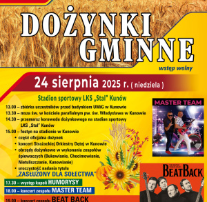 DOŻYNKI GMINNE W KUNOWIE