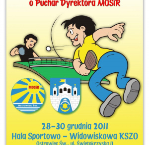 I Świąteczno – Noworoczny Indywidualny Turniej Tenisa Stołowego o Puchar Dyrektora MOSiR