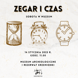 Zegar i czas – sobota w muzeum na Krzemionkach