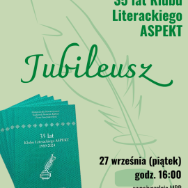 35 lat Klubu Literackiego ASPEKT