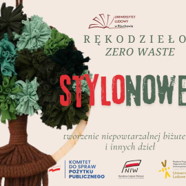 „Warsztaty rękodzieła zero waste” w Domu Spokojnej Książki w Rżuchowie