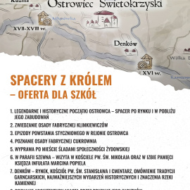 SPACERY Z KRÓLEM - OFERTA DLA SZKÓŁ