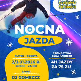 Nocna Jazda 2026 w Szwajcarii Bałtowskiej