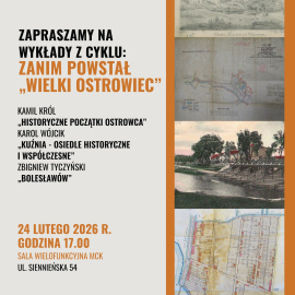 „Zanim powstał Wielki Ostrowiec” - wykłady historyczne