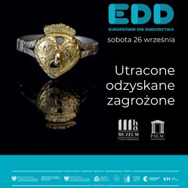 26/09/2026 | Sobota w muzeum | Europejskie Dni Dziedzictwa w Pałacu Wielopolskich
