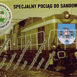 Specjalny pociąg do Sandomierza