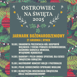 Jarmark Bożonarodzeniowy na ostrowieckim Rynku